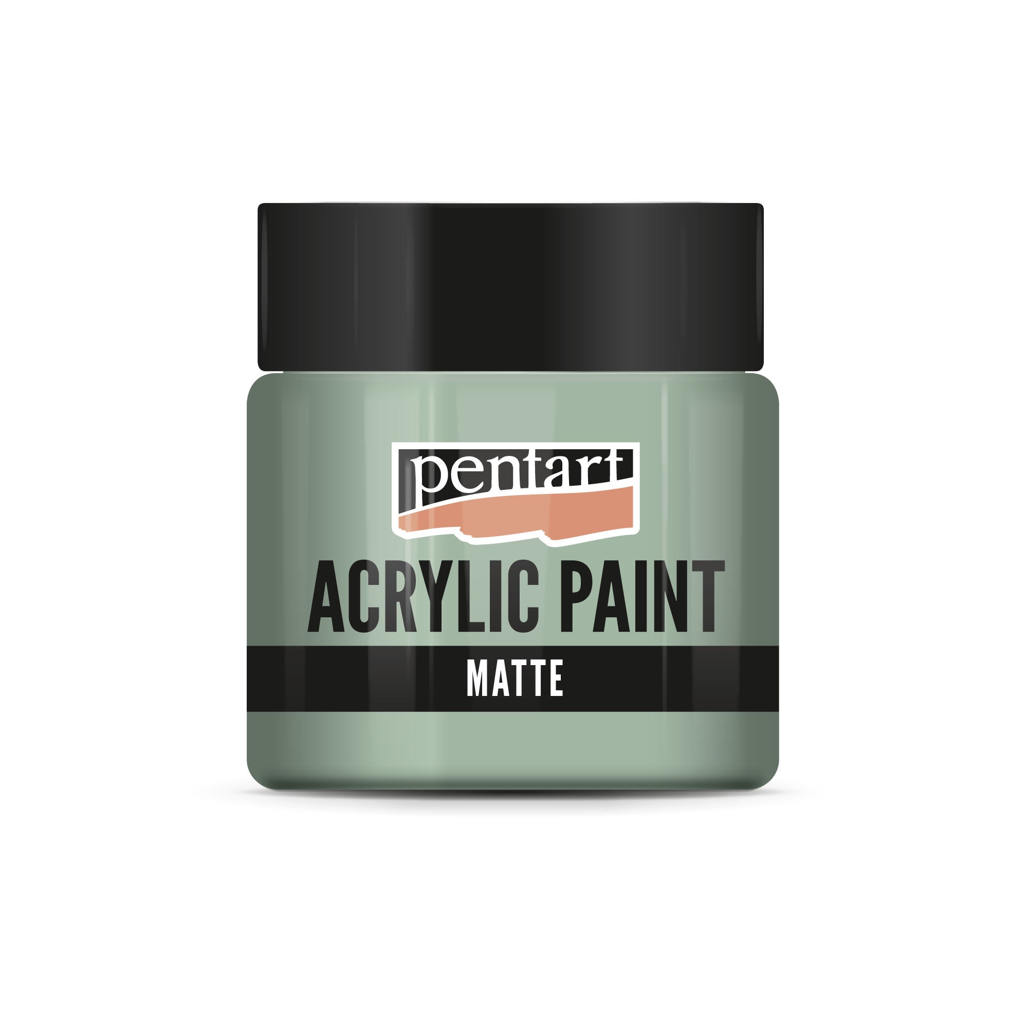 Acrylic paint matte