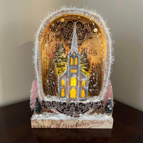 Decoupage Queen House of Faith Silicone Mould- Limited Edition