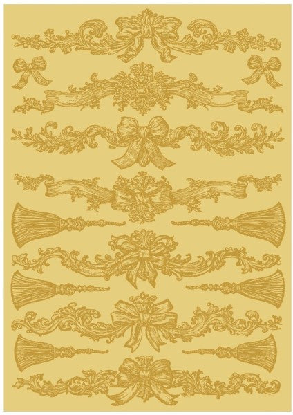 Lablanche Transfer Motif: Borders (Gold)
