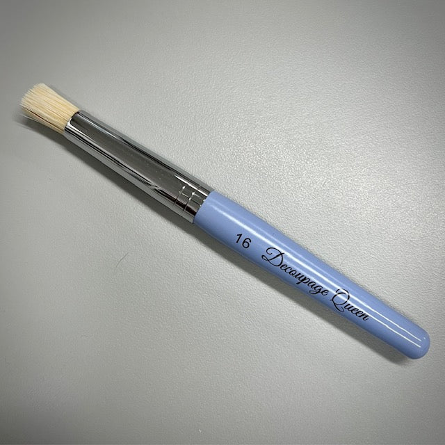 Decoupage Queen Stencil Brush (Individual or Set) - #16 - 1.2 inch