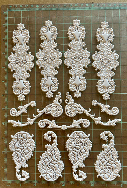 LaBlanche Vintage Embellishment Sticker 4-Pack Collection (Retailer 4 Pack)