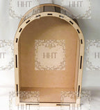 HHT MDF Buildable Niche Shadowbox 8" x 11.75" x 4"