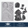 Decoupage Queen Silicone Mould - Toadstool House - Limited Edition
