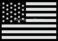Decoupage Queen Stars and Stripes Stencil