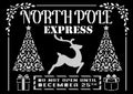Decoupage Queen Stencil - North Pole Express