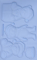LaBlanche Silicone Mould Teddy Bears