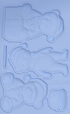 LaBlanche Silicone Mould Teddy Bears