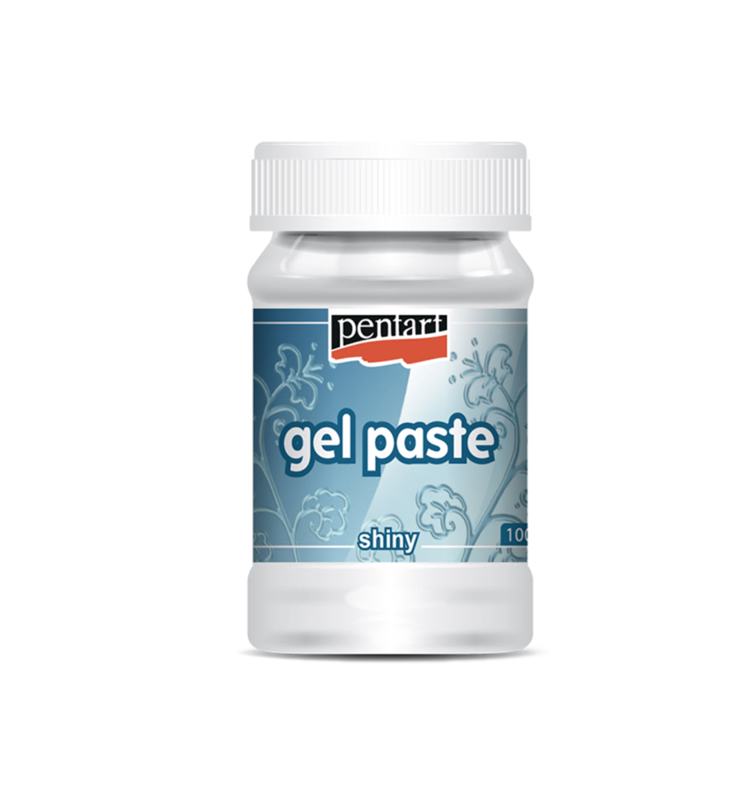 Gel paste transparent, shiny, 100 ml, design by Pentart, arts & entertainment > hobbies & creative arts > arts & crafts, for decoupage and crafting