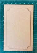 HDF Base Set 7" x 11" Outer Panel & 5.5" x 9.5" Inner Panel