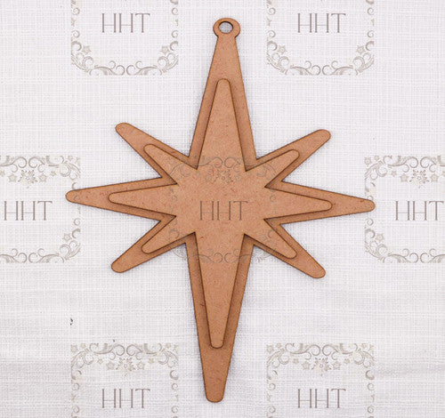 Handcrafted Holiday Traditions Bethlehem Star MDF Base