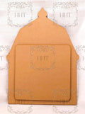 HHT MDF Barn Plaque Decoupage Base