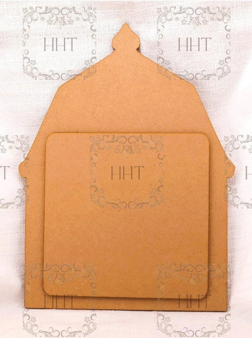 HHT MDF Barn Plaque Decoupage Base