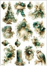 Lablanche Transfer Motif: Christmas Collage