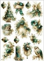 Lablanche Transfer Motif: Christmas Collage