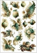 Lablanche Transfer Motif: Christmas Angels