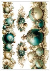 Lablanche Transfer Motif: Christmas Ornaments