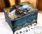 Handcrafted Holiday Traditions MDF Rounded Edge Box w/ Lid 6 pc