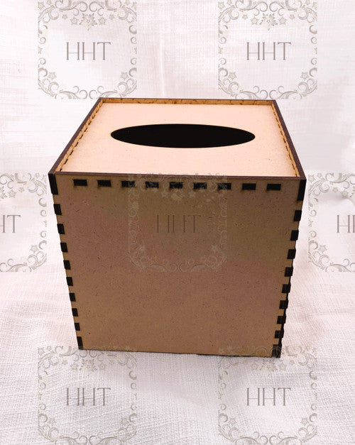 Handcrafted Holiday Traditions Square Tissue MDF Base