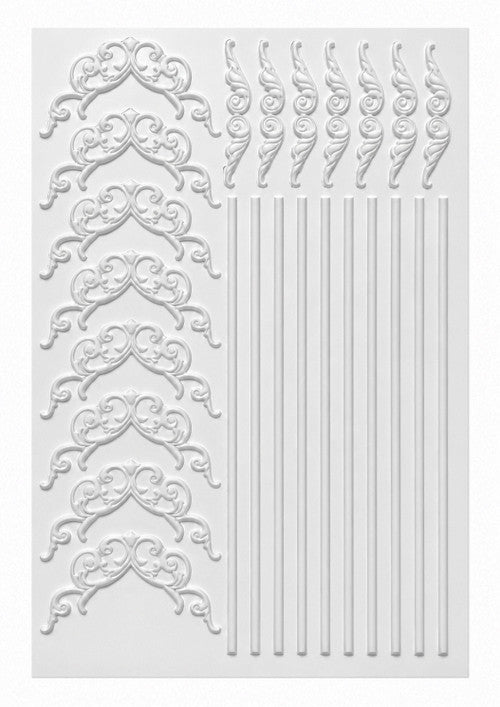 LaBlanche Vintage Embellishment Sticker 4-Pack Collection (Retailer 4 Pack)
