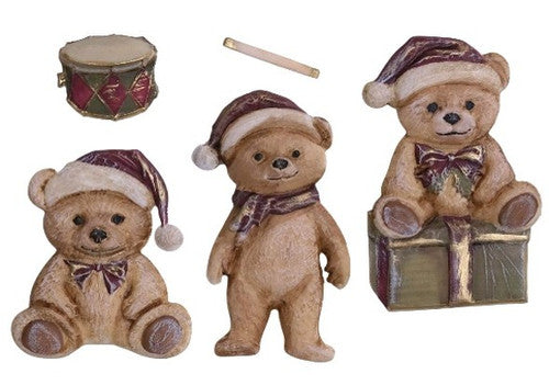 LaBlanche Silicone Mould Teddy Bears