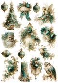 Lablanche Transfer Motif: Christmas Collage