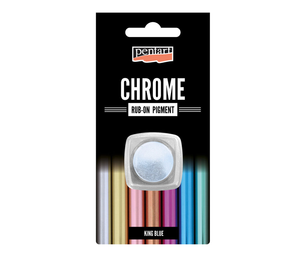 Pentart Rub-on pigment chrome effects 0.5 g, design by Pentart, arts & entertainment > hobbies & creative arts > arts & crafts, for decoupage and crafting